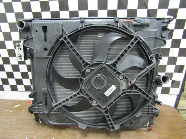 12-17 Jeep Wrangler JK Complete Radiator With Fan Trans cooler and Condensor