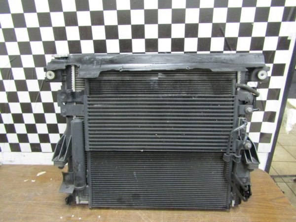 12-17 Jeep Wrangler JK Complete Radiator With Fan Trans cooler and Condensor