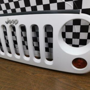 2007-2018 Jeep Wrangler JK JKU OEM Grille Grill White 68046306AC