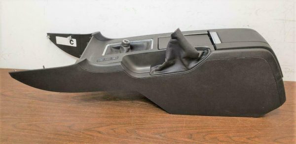 2010-2014 Ford Mustang GT Manual Transmission Center Console Assembly Black OEM