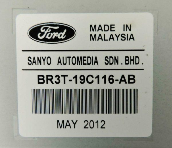 2011-2014 Ford Mustang Radio Information Display Screen BR3T-19C116-AB OEM