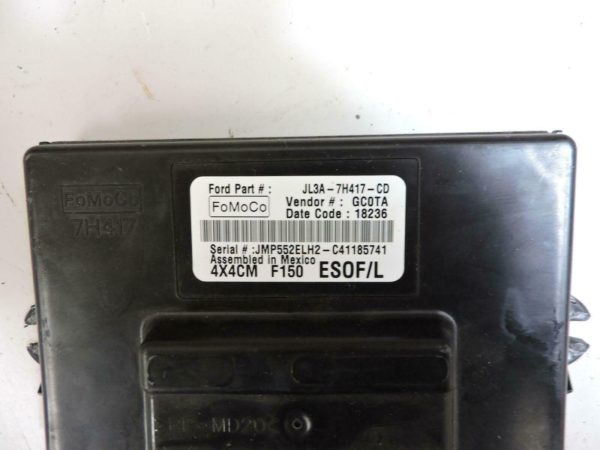 2018-2019 Ford F150 Transfer Case ECU Ecm Computer JL3A-7H417-CD