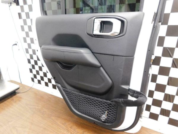 2018-2021 Jeep Wrangler JL OEM Rear Left Driver Door White 68281909AO