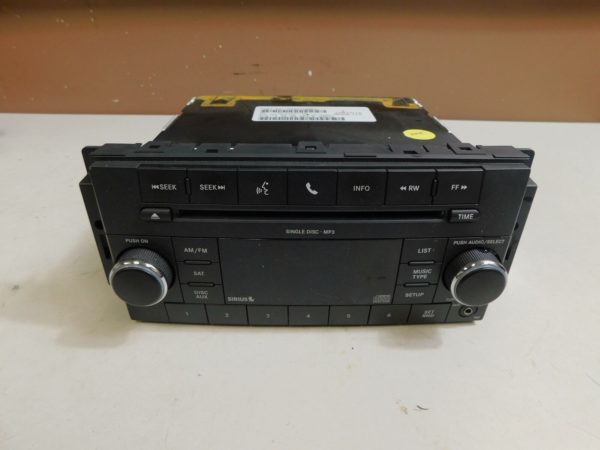 CHRYSLER DODGE JEEP AM FM Radio Stereo MP3 CD Player Sirius Uconnect 05091228