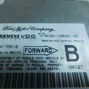 2004-2007 Ford Van E150 E250 E350 Driver Restraint Control Module 6C24-14B321-BC