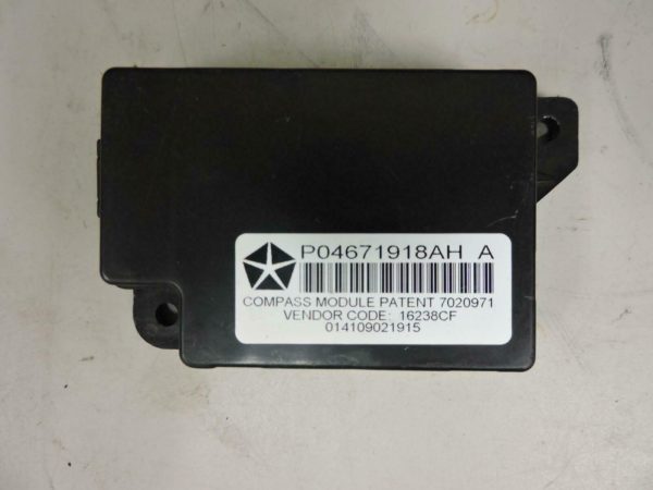 2011-2015 Jeep Wrangler JK Driver Assist Compass Module Computer OEM 04671918AH