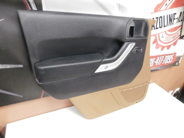 2011-2018 Jeep Wrangler JK OEM Front Left Driver Side Interior Door Trim Panel