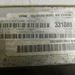 2011 Jeep Wrangler OEM Engine Computer Module Unit 68057158AD