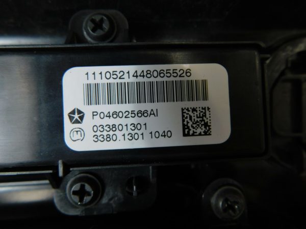 2014-18 Jeep Wrangler Heat A/C Climate Control / Switch Module Unite 04602566