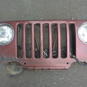 97-06 Jeep Wrangler TJ LJ OEM Grille Headlights Rad Support Assembly 55174594AG