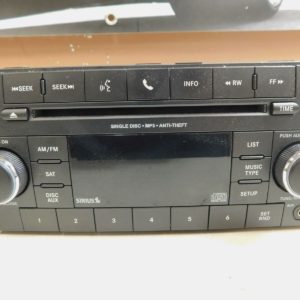 08-14 Chrysler Dodge Jeep Radio Cd Mp3 RES Sirius LOW Uconnect P05091197AB