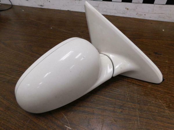 1992-95 Honda Civic EX OEM Right Passenger Exterior Power Mirror Assembly White