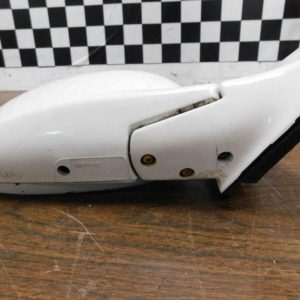 1992-95 Honda Civic EX OEM Right Passenger Exterior Power Mirror Assembly White