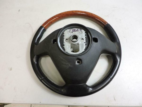 2004-2006 Cadillac XLR Ebony LEATHER & Woodgrain Steering Wheel #P10353052