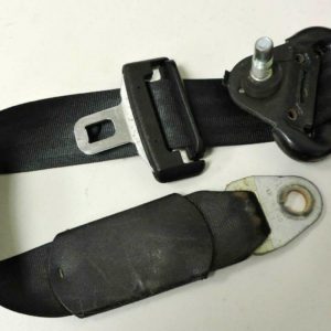 2005-2006 Jeep Wrangler TJ Driver Rear Seat Belt Retractor Black OEM 5HU211X9AA