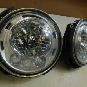 2007-2018 Jeep Wrangler JK OEM LED Headlights Mopar 68366025 68366024