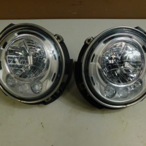 2007-2018 Jeep Wrangler JK OEM LED Headlights Mopar 68366025 68366024