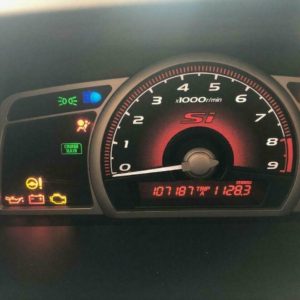 2011 Honda Civic Si Instrument Gauge Cluster / Dislay Set 107187 Miles