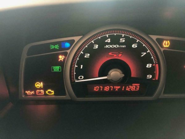 2011 Honda Civic Si Instrument Gauge Cluster / Dislay Set 107187 Miles