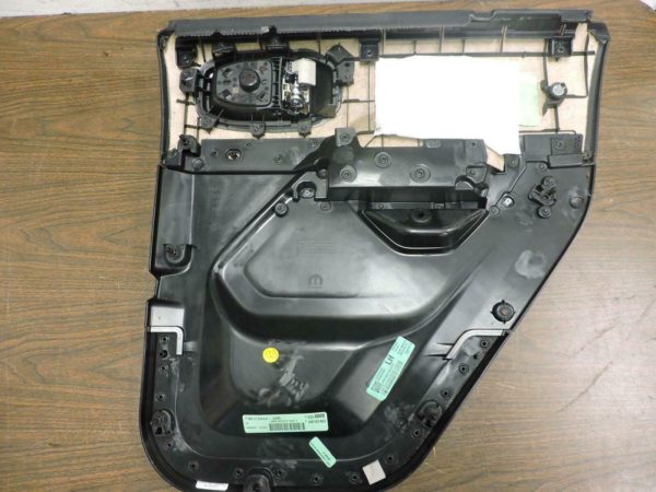 2018-2021 Jeep Wrangler JL OEM Rear Driver Door Trim Panel 5ZW971A3AD