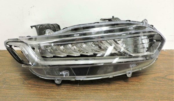 18-20 Honda Accord Passenger Right Side Headlight *CRACKED LENS* FOR PARTS