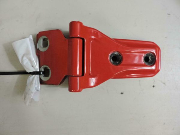 18-20 Jeep Wrangler Rubicon JL OEM Hood Hinges Red w/ Screws 68281884AB