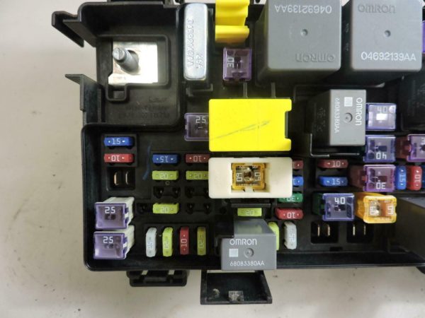 2014 Jeep Wrangler 3.6L TIPM Temic Integrated Fuse Box Module – 68217404AA- OEM