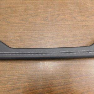 2018-20 Jeep Wrangler JL OEM Black Upper Dash Panel Trim White Stitch 6AC121A3AC