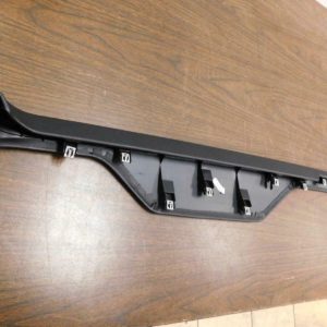 2018-20 Jeep Wrangler JL OEM Black Upper Dash Panel Trim White Stitch 6AC121A3AC