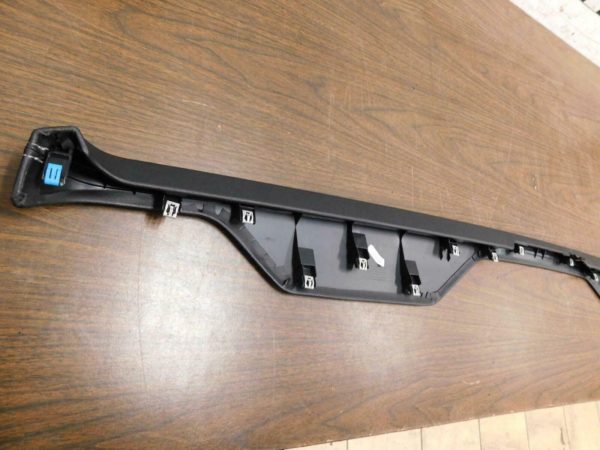 2018-20 Jeep Wrangler JL OEM Black Upper Dash Panel Trim White Stitch 6AC121A3AC