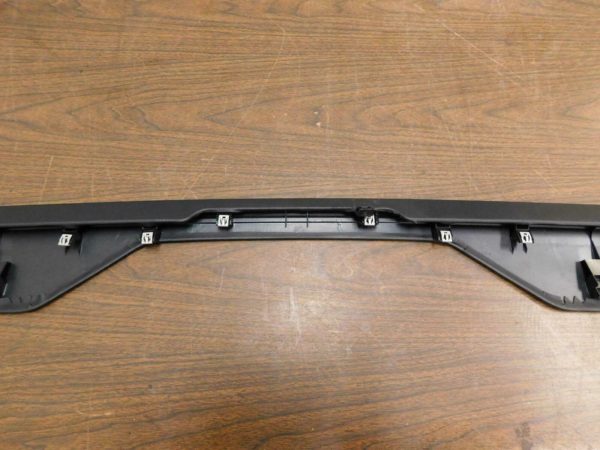 2018-20 Jeep Wrangler JL OEM Black Upper Dash Panel Trim White Stitch 6AC121A3AC