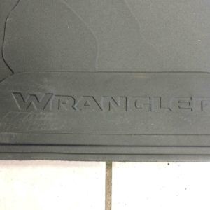 2018-2020 Jeep Wrangler JL Rear Trunk Reversible Cargo Mat OEM Black 6BN61TX7AA