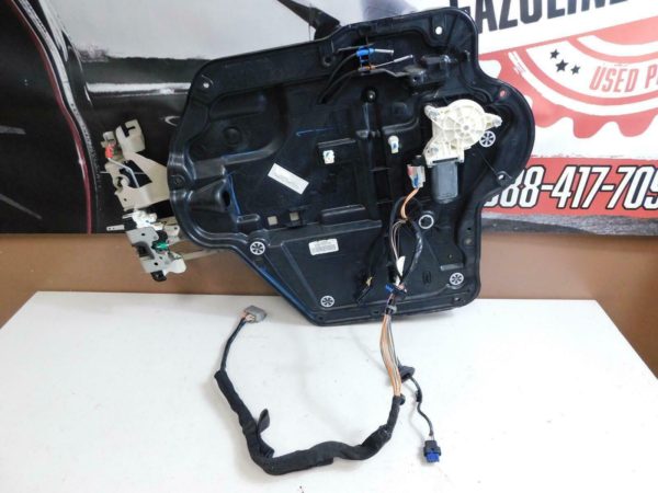 2011-18 Jeep Wrangler JK Driver Door Window Regulator Panel w/ Wiring 68244607AB