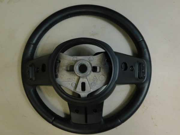 2011-2017 Jeep Wrangler JK JKU OEM Steering Wheel Leather Black 6DG55DX9AB