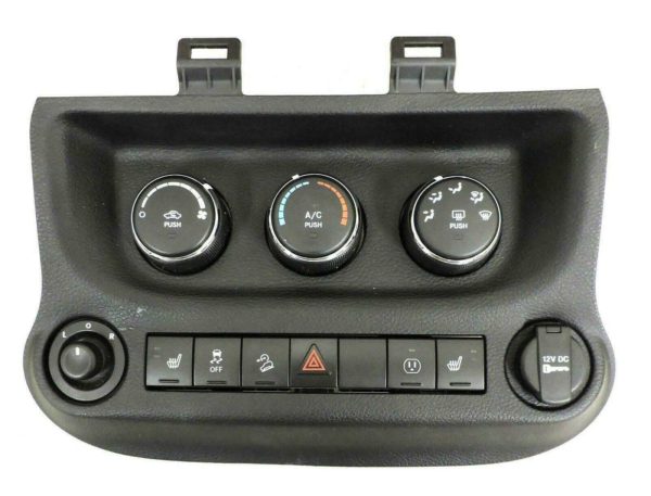 2014-2017 Jeep Wrangler JK Air Conditioning Heater Control OEM 1PJ28DX9AC