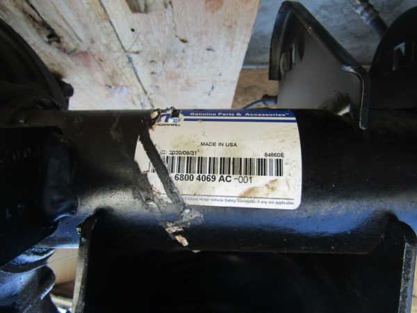 07-16 Jeep Wrangler Front axle Dana 30 3.73 Ratio