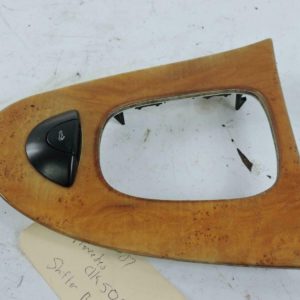 2004-2007 Mercedes W209 CLK350 CLK500 Center Console Shifter Trim Bezel & Switch