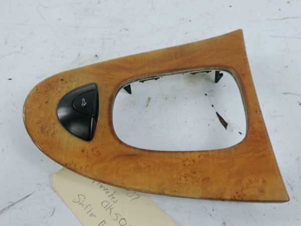 2004-2007 Mercedes W209 CLK350 CLK500 Center Console Shifter Trim Bezel & Switch