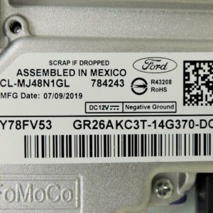 2019 Ford F250 F350 Communications Display & Control Module #KC3T-14G370-DCA