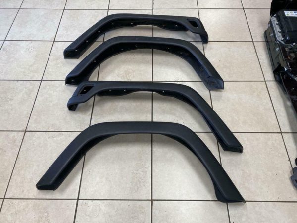 03-06 Jeep Wrangler TJ LJ Rubicon OEM Fender Flares Set Wide