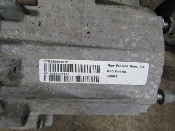 07-11 Jeep Wrangler JK Transfer Case Automatic Transmission P52853311AE