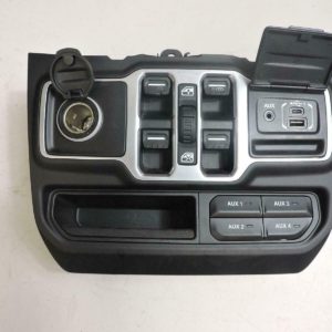 18-21 Jeep Wrangler Lower Center Dash Window Switch/Media Center w/Aux Ports