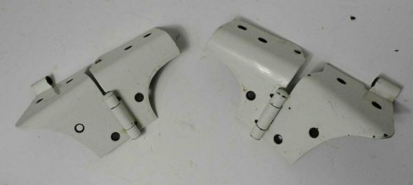 1997-2006 Jeep Wrangler TJ LJ Windshield Brackets White OEM 55075702 / 55075703