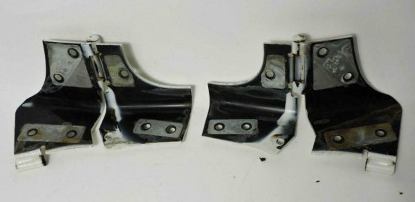 1997-2006 Jeep Wrangler TJ LJ Windshield Brackets White OEM 55075702 / 55075703