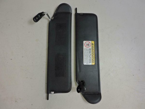 2003-2006 Jeep Wrangler TJ OEM Sun Visors Driver & Passenger Pair