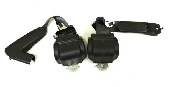 2004-2009 Cadillac XLR Seat Belt Seatbelt Pair Left & Right OEM Black