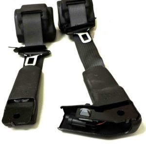 2004-2009 Cadillac XLR Seat Belt Seatbelt Pair Left & Right OEM Black