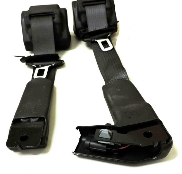 2004-2009 Cadillac XLR Seat Belt Seatbelt Pair Left & Right OEM Black