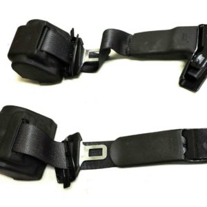 2004-2009 Cadillac XLR Seat Belt Seatbelt Pair Left & Right OEM Black