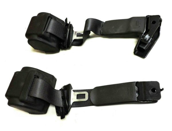 2004-2009 Cadillac XLR Seat Belt Seatbelt Pair Left & Right OEM Black